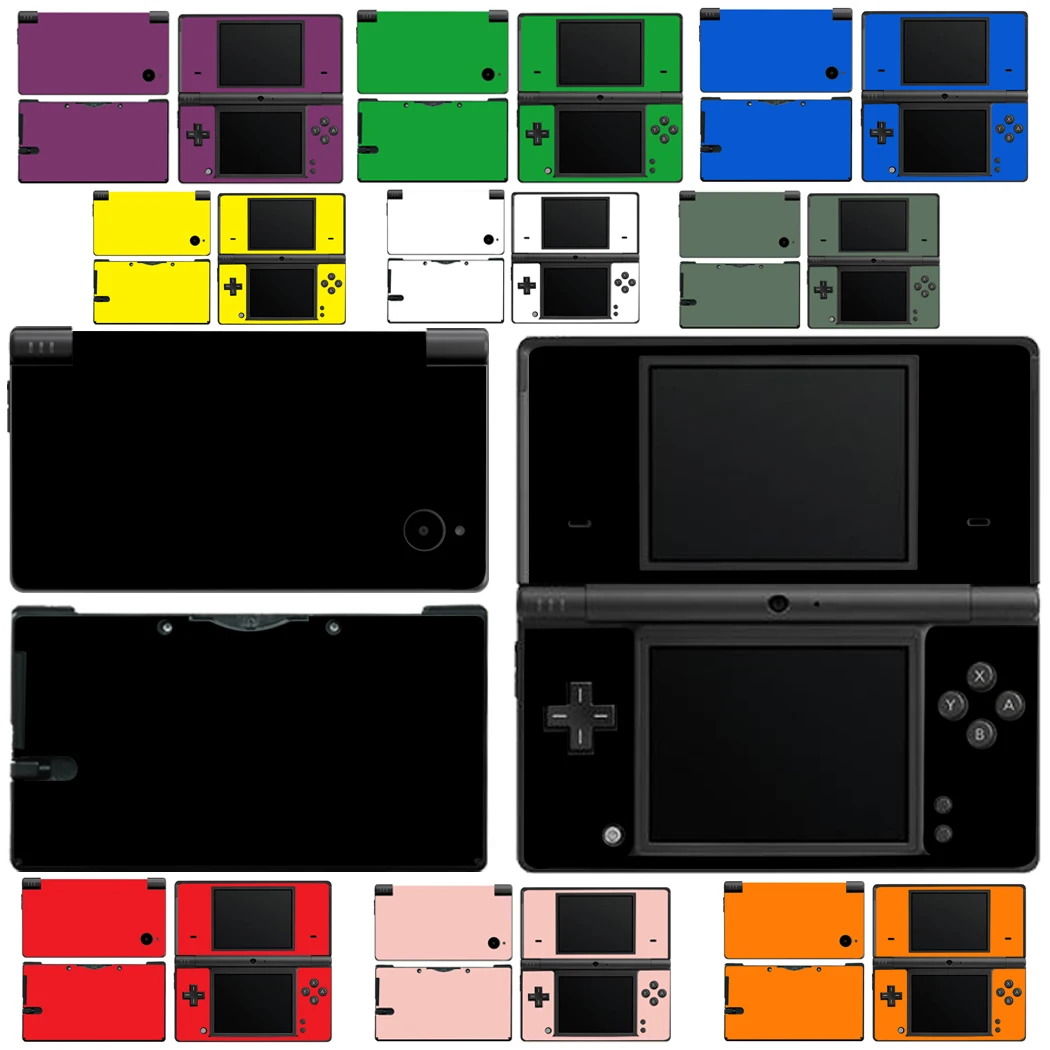 10 Pure Clean Solid Colors Vinyl Skin Sticker Protector Per Nintendo Dsi Ndsi Skin Stickers