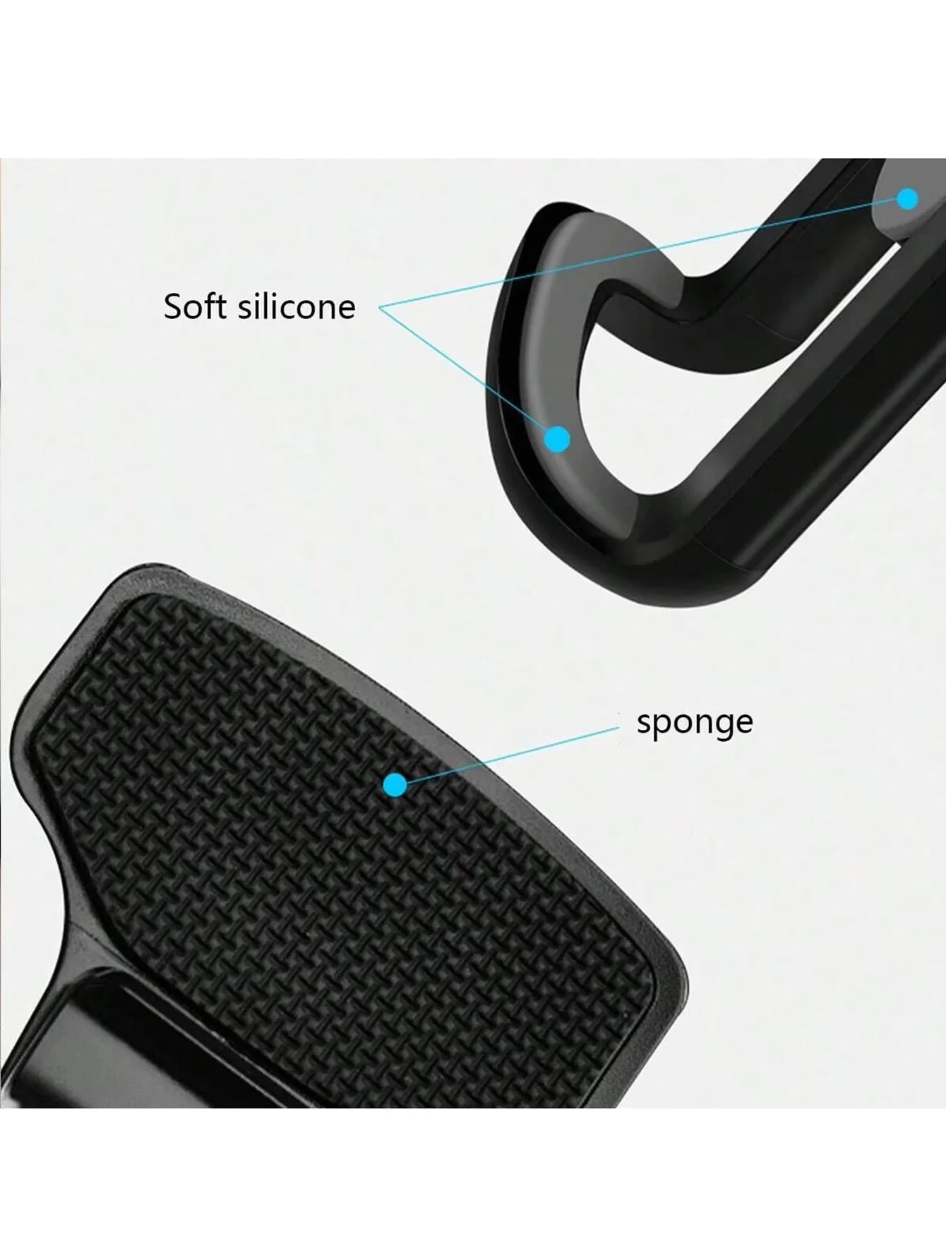 Universal 360° Rotating Car Dashboard Phone Holder & Mounting Bracket