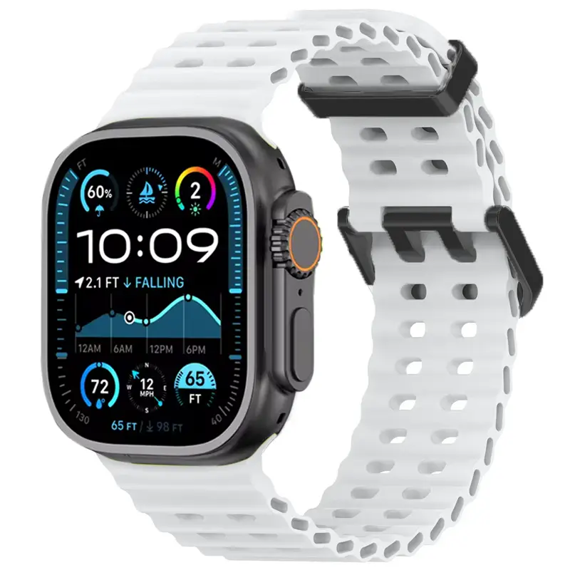 Ocean Strap For Apple Watch Band Ultra 3/2 49mm Series 11 10 46mm Sports Bracelet Wristband iWatch 9 8 7 6 5 SE 45mm 44mm Correa - Image 22