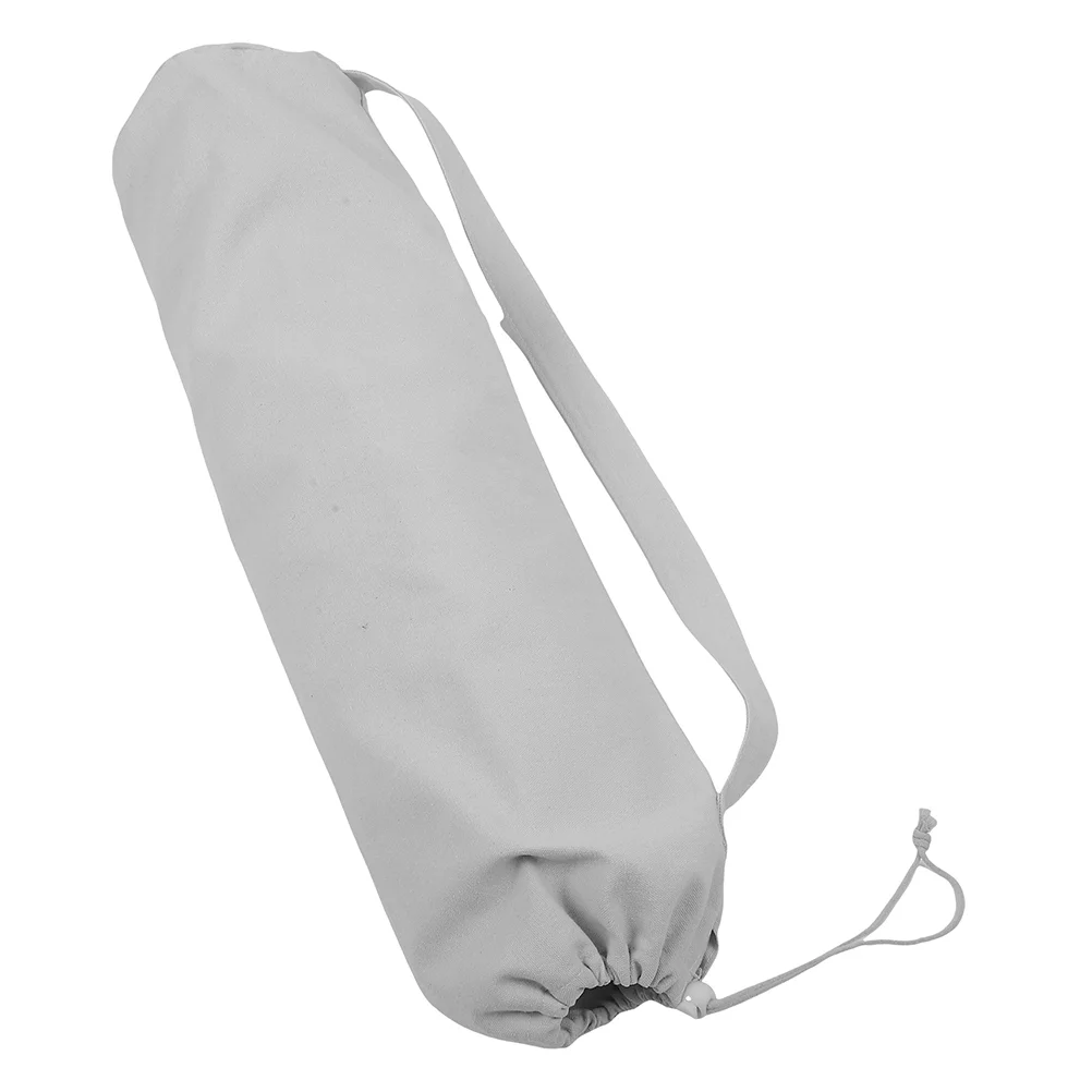 

Storage Bag Yoga Items Pouch for Outdoor Blank Fitness Supply Pouches Sports Carrier Fabric Shoulder Strap Cylinder