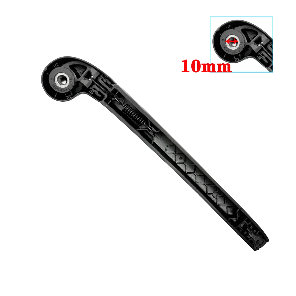Premium Rear Wiper Blade & Arm Set - Efficient Tailgate Window Rain Brush