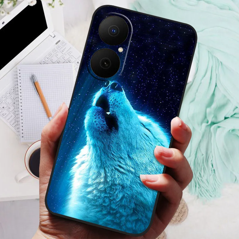 Silicon Back Cover Phone Case with Soft Bumper - Durable and Stylish Coque