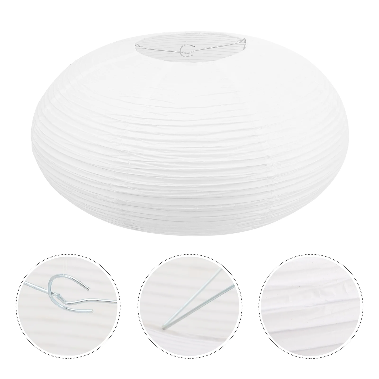 

Paper Lantern Lampshade Light Shade Lamp White Chinese Japanese Shades Pendant Lanterns Hanging Ceiling Festival Floor