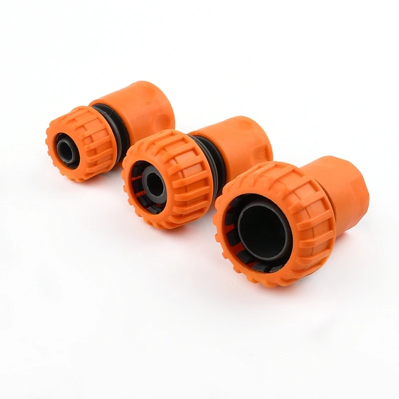 A2ZWORLD Kit 3 Pezzi Raccordo Tubo Acqua Giardino, 2 Giunzione Connettore Rapido + 1 Adattatore Doppio Maschio (1/2'' 12.5mm