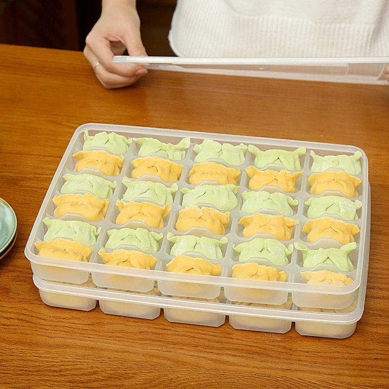 

Kitchen & Home Dumplings Box Kitchen Accessories Tool Cooking Kitchen & Dining crisper house hold product pp material