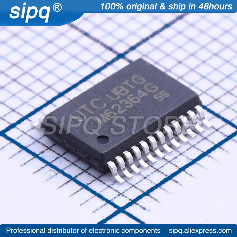 

10PCS/LOT M62364G-R24-R M62364G SSOP-24-208mil Brand New and Original In Stock Authentic Product