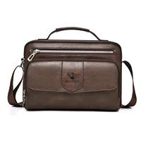 Sac bandoulière homme WEIXIER en PU, grande capacité, multi-poches, sac à main, sac à bandoulière, sac de voyage d'affaires, sac de voyage en plein air 2