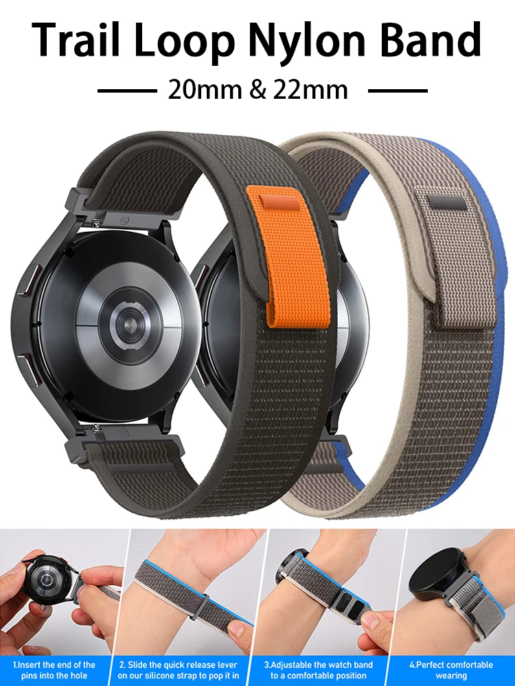 Trail Loop Coorea Bracelet – Versatile 20mm & 22mm Watch Band