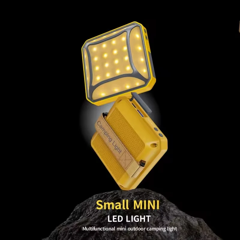 Multifunctional Outdoor Camping Light Rechargeable Led Portable Camping Light Waterproof Portable Tent Lantern