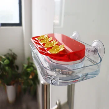 Hummingbird Feeder with 4 Feeding Ports Strong Suction Cups Window Hanging Garden Bird Water Drinker Bottle - Image 6