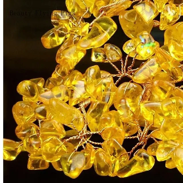 Citrine Money Tree Feng Shui Wealth - Image 4