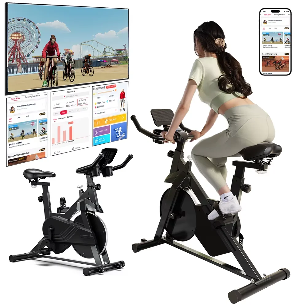 Indoor Cycling Rowing Exercise Bike Exercise Bike Home