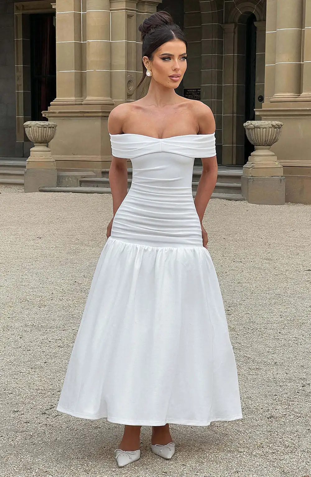 Elegant Sleeveless Tight Zipper Dress Women Sexy One Shoulder Backless Vestido Autumn/Winter Party Club Evening Dress