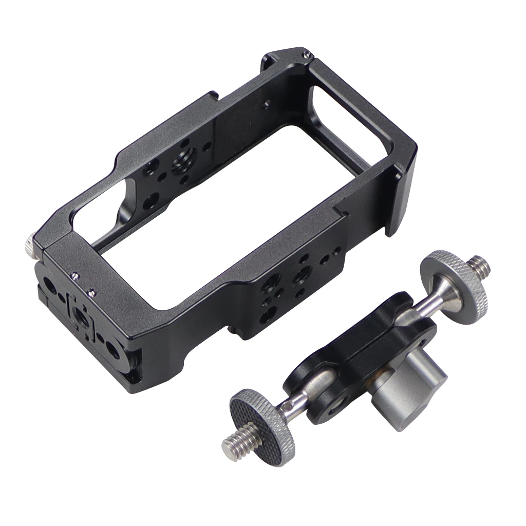 Magnetic Action Camera Cage For Action 2 Dual-screen Full Cage w/ Cold Shoe Mou