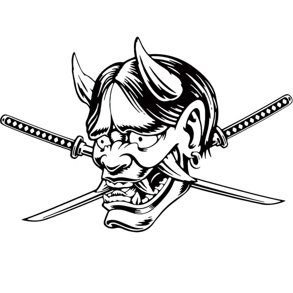 Samurai Decalque Tattoo: A Escolha Perfeita para Quem Busca Estilo e  Identidade no Automóvel, image size:1000x1000