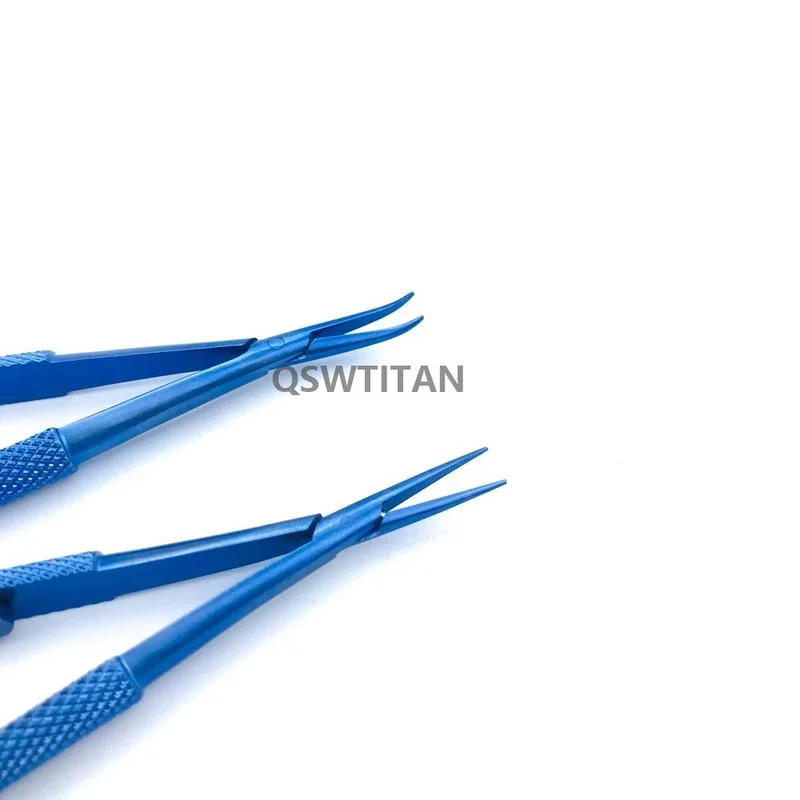 Barraquer Titanium alloy Needle Holder Without lock / With lock curved Ophthalmic surgical instrument ophthalmic tool,surgical instruments