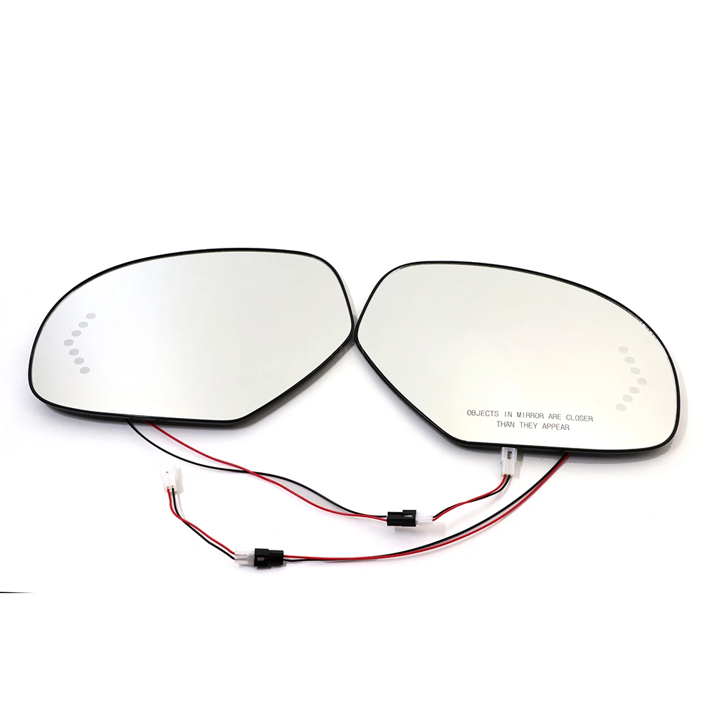 Vetro Specchietto Passeggero Riscaldato Per Cadillac Escalade 2009-2014, GMC Yukon XL, Chevy Suburban - Con Rilevamento Angolo Cieco - 2