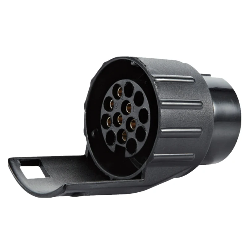CVP Trailer Adapter 7Pin Plug To 13 Socket Mini Adaptor Plastic RV Truck Ute Boat Caravan Accessories Camper Parts