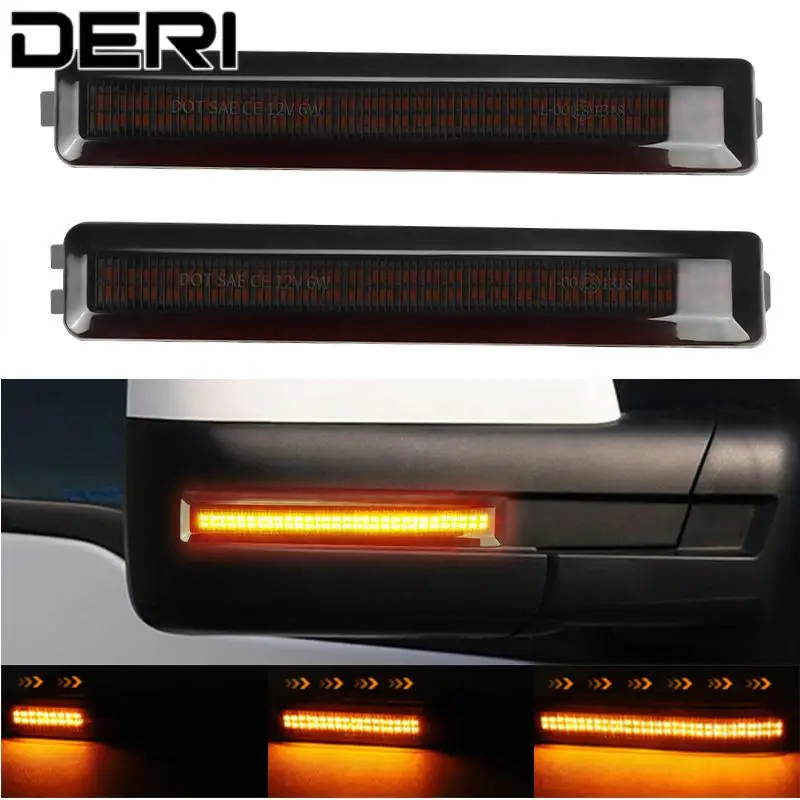 LEDRearviewMirrorLightDynamicTurnSignalLampForFordF1502009