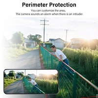 Dahua Original extérieur 8MP 4MP caméra IP IP67 IK10 Protection IR Surveillance de sécurité avec micro PoE détection humaine HDBW2841E-S 6