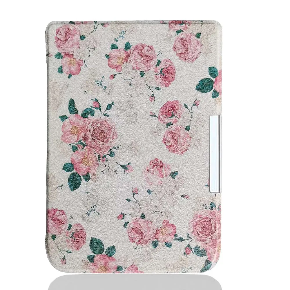 Ultraslim flip pu leather Cover Case For Pocketbook 616/627/632 Ereader drop resistance shell magnet auto sleep_voghion.com