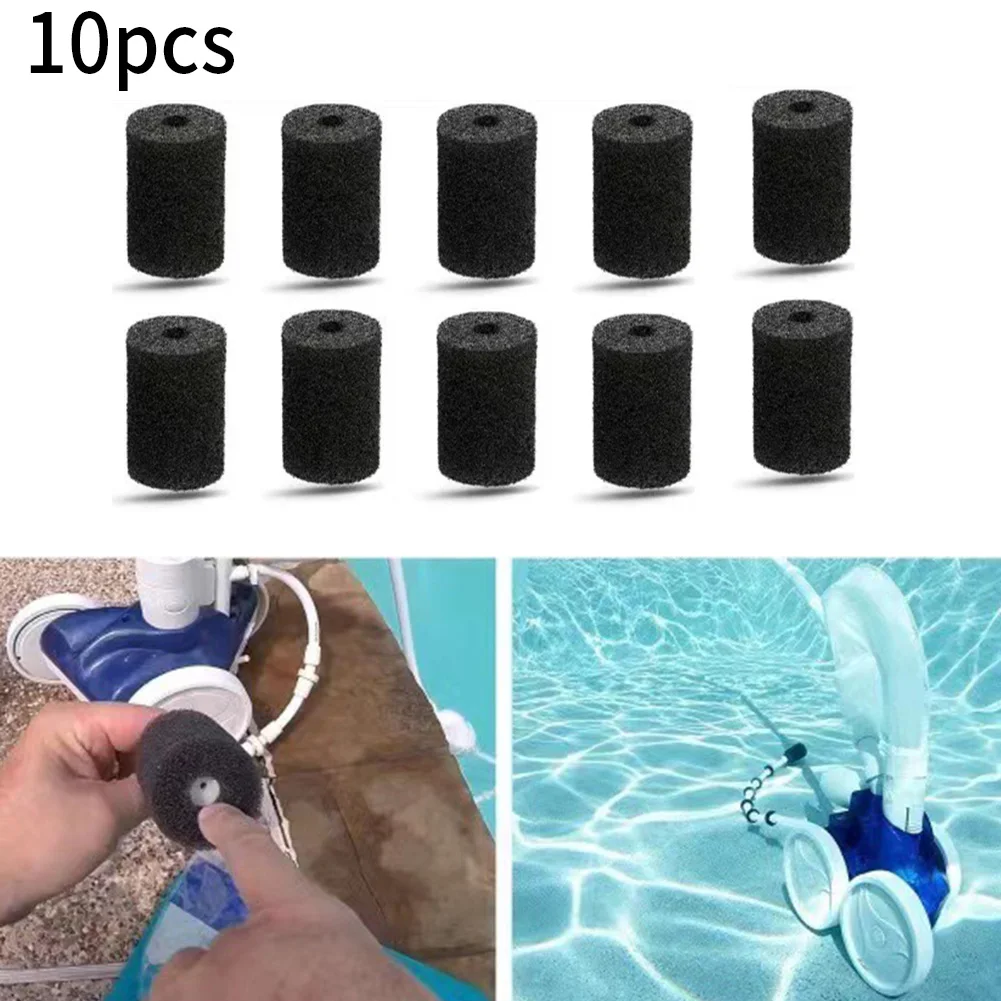 

10 Polaris Vac Cleaning Sponge Tail Scrubber Cleaning Pool Cleaner Hose Tail suitable for 180 280 sports 7.3*4.3cm high quality