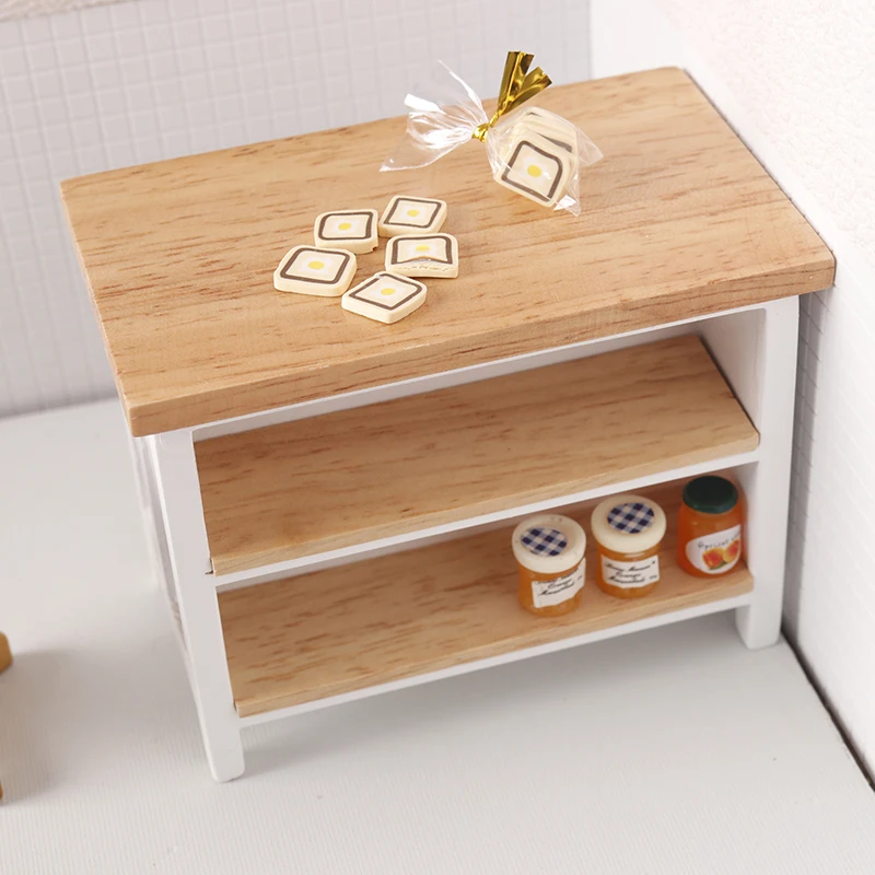 

5 пакетов/набор, миниатюрные кусочки хлеба для кукольного домика