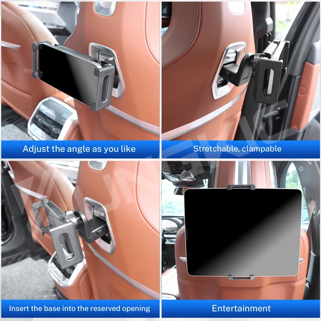 For BMW IX i5 G60 G05 G06 G61X3 X5 X6 5 Series 7 Series 2025 G45 Car Rear Seat Multimedia Special Support for iPad Phone Holder