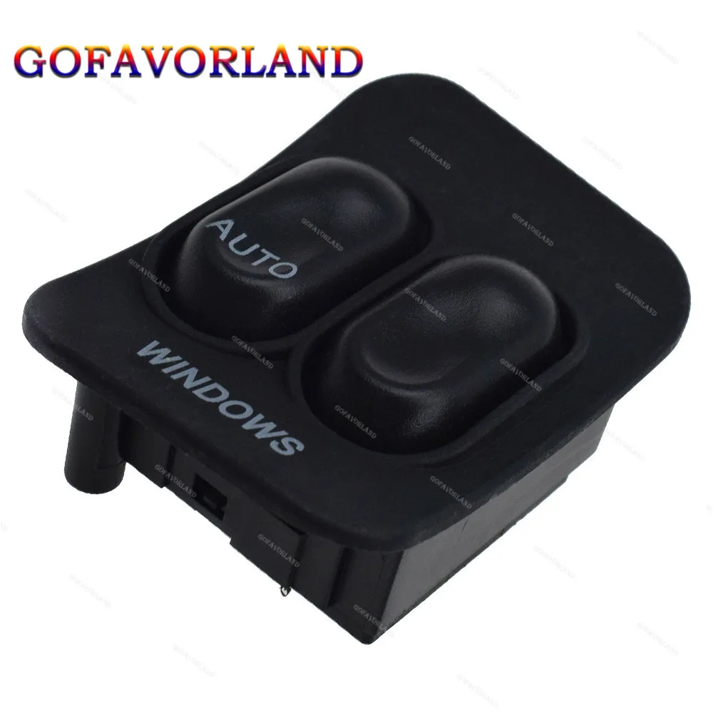 

F57Z14529B DWS150 901360 Front Drive Side Window switch Black Plastic For Ford pickup 1995-2007
