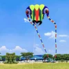 9KM 7sqm Trilobite Kite Pilot Lifter Line Laundry Soft Inflatable Show Kite for Kite Festival 30D Ripstop Nylon with Bag 5