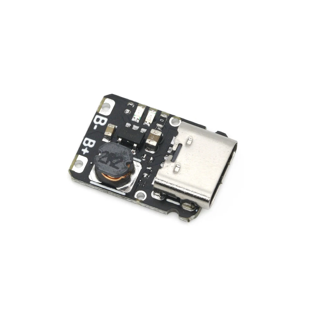 5V 충전 방전 통합 모듈 Type-C 3.7V 4.2V 18650 리튬 배터리 충전 부스트 전원 보드 스텝 업 충전 모듈