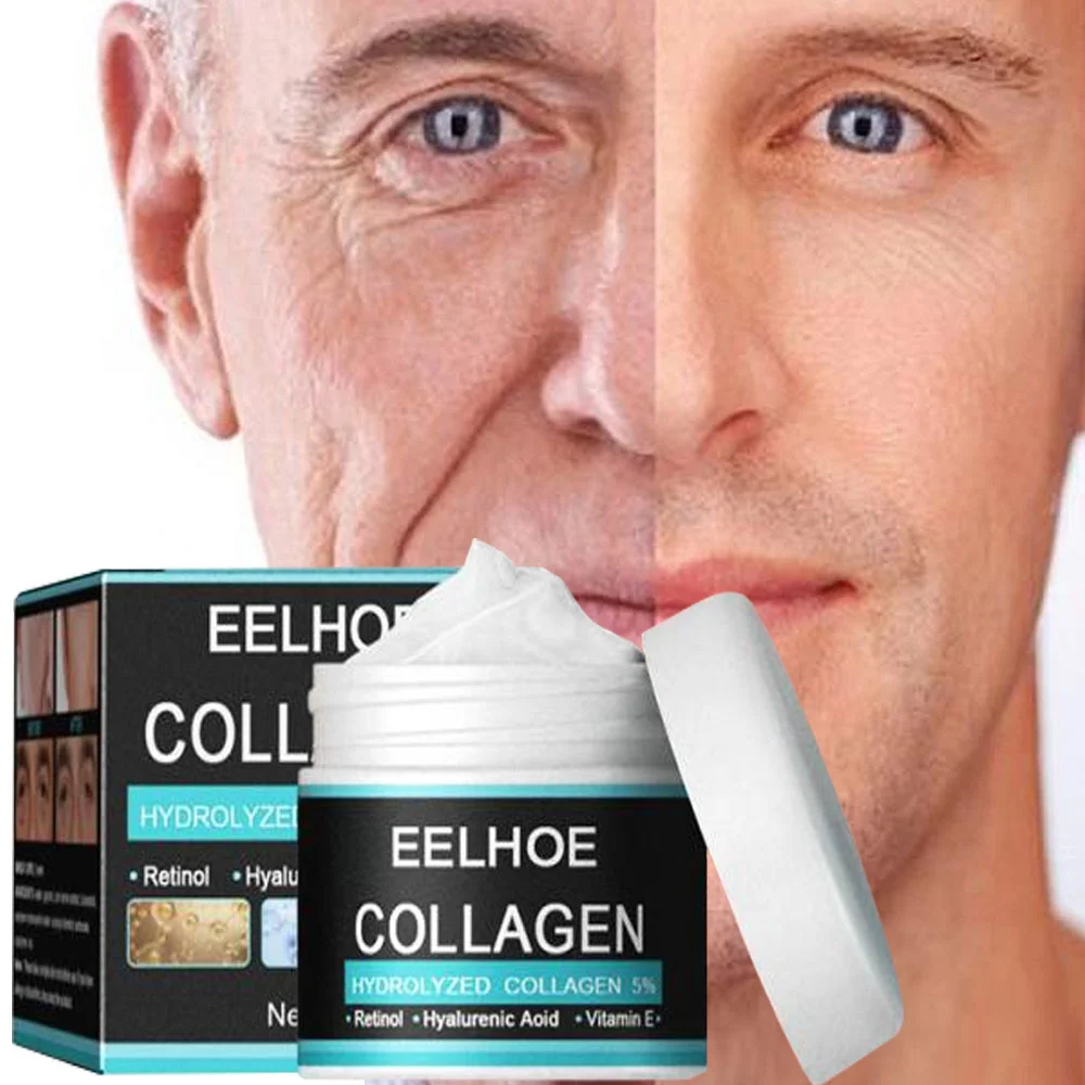 Men Collagen Anti wrinkle Face Cream Wrinkles Remover Anti aging 