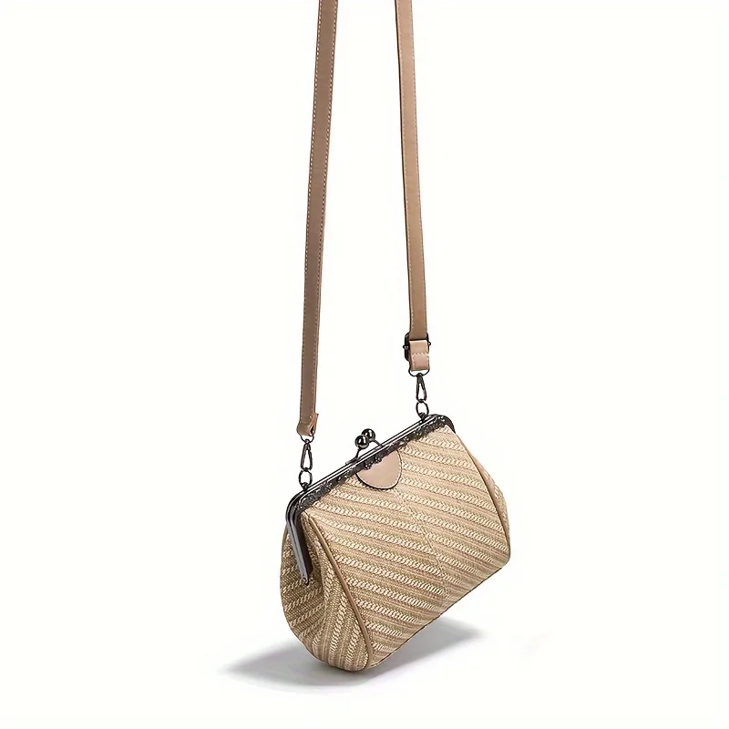 Women's Vintage Leather Crossbody Bag - Embossed Rose Pattern, Top Handle, Shoulder Purse Satchel Handbag