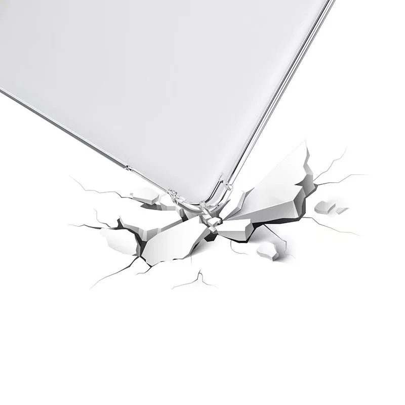 Clear TPU Back Cover with Shockproof Airbag Protection
