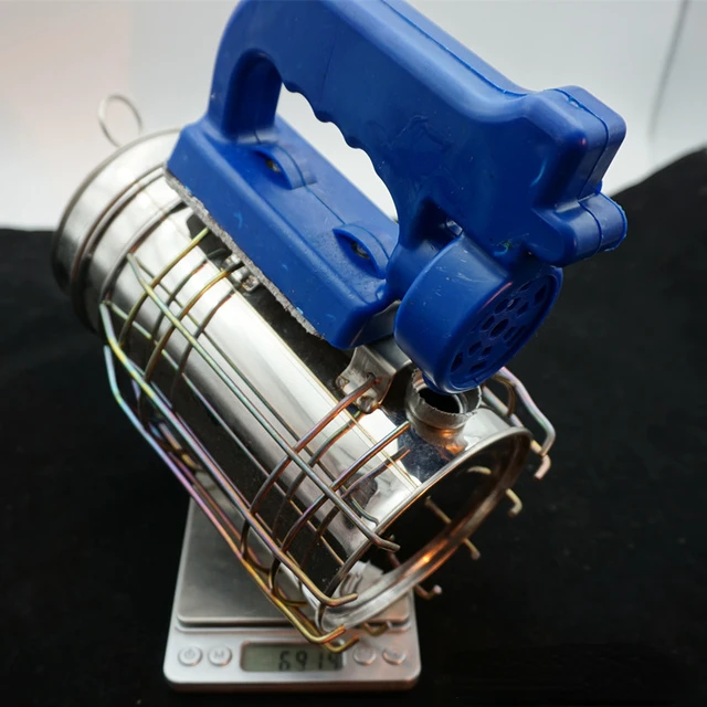 Méhészeti Eszközök Méhkészlet Elektromos Dohányzó Rozsdamentes Acél Dohányos Füstméhek - Image 3