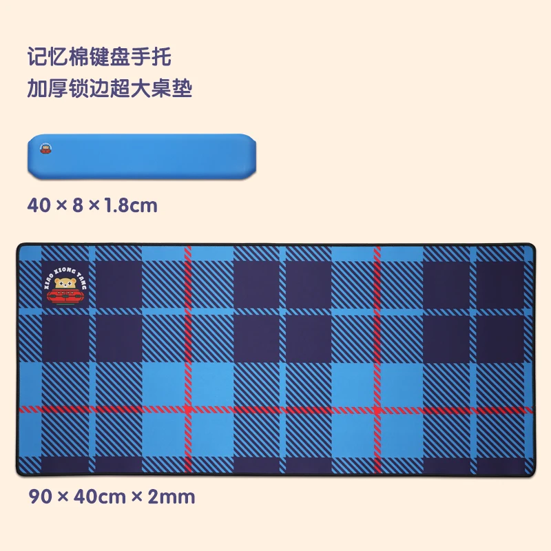 창의적이고 세련된 그리드 스타일 마우스 패드, 게임용 키보드 패드, 핸드헬드 사무실 대형 손목 패드, 소녀 또는 친구 선물