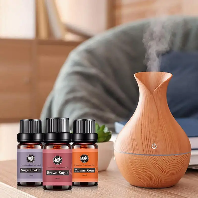 6pcs Halloween Aromatic Diffuser Essential Oil Pumpkin Pie Brown Sugar  Candy Corn Cotton Candy Fragrance Oil For Humidifiers - AliExpress