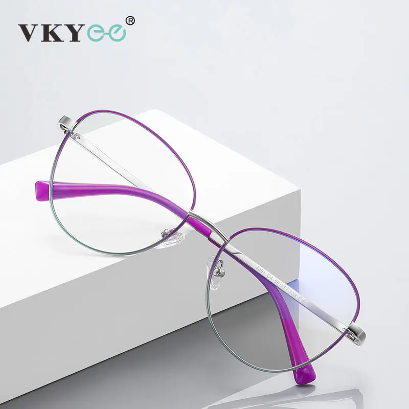 VICKYHighQualityCircularReadingGlassesWomenMyopiaPrevention