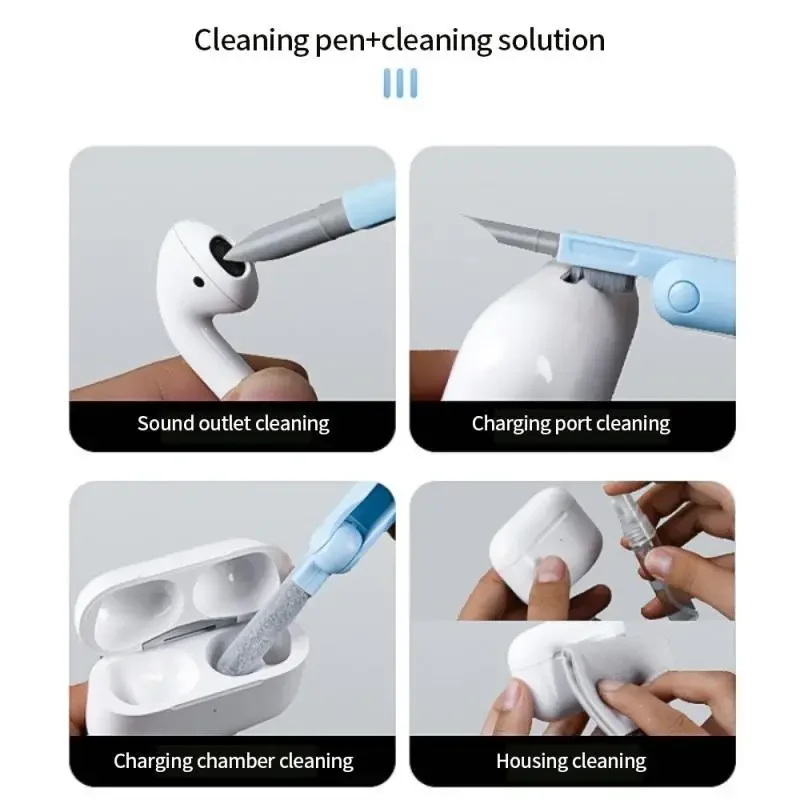 7in1 Electronic Cleaning Kits For Laptop Keyboard iPad Phone Airpod  MacBook Cleaner Tools With Cleaning Pen Brush 4