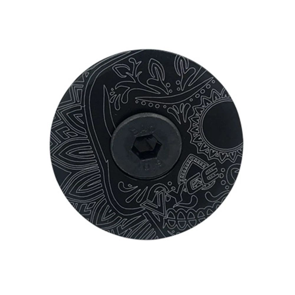 Description Picture 4 of itemBike Bowl Cover Aluminum MTB Road Bicycle Stem Top 28.6mm Fork Tube Headset Cap