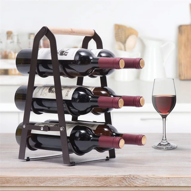 Frigorifero appeso portabottiglie scaffale per vino vino portabottiglie  portabottiglie portabottiglie espositore - AliExpress