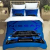 GTR racing retro printed Bedding Sets exquisite bed supplies set duvet cover bed comforter set bedding set luxury birthday gift 1