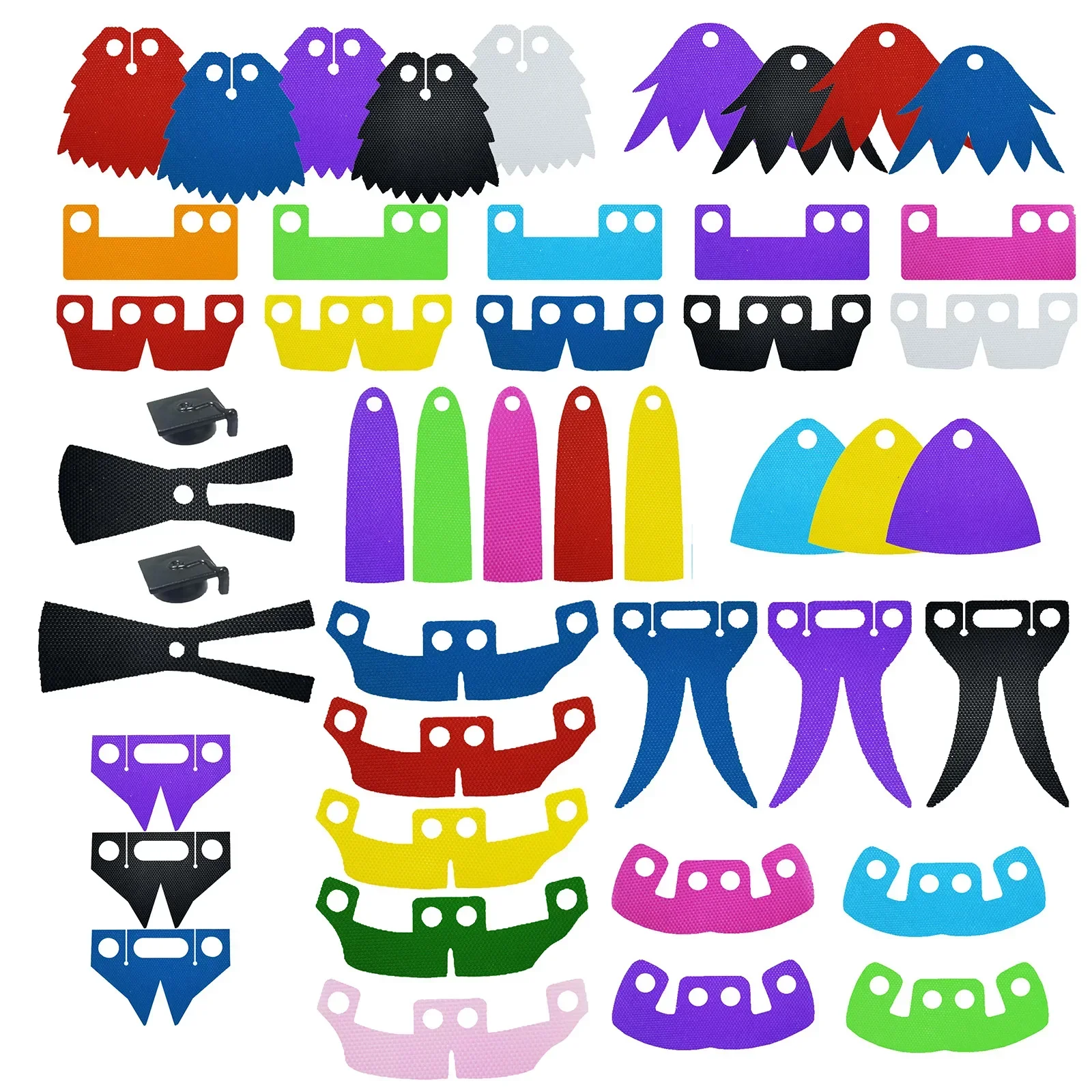 Building Block Cape Clothes Girl Friends Cloak School Graduation Gown Trencher Cap Donna Gonna Dress Smoking Da Uomo Lady Scialle