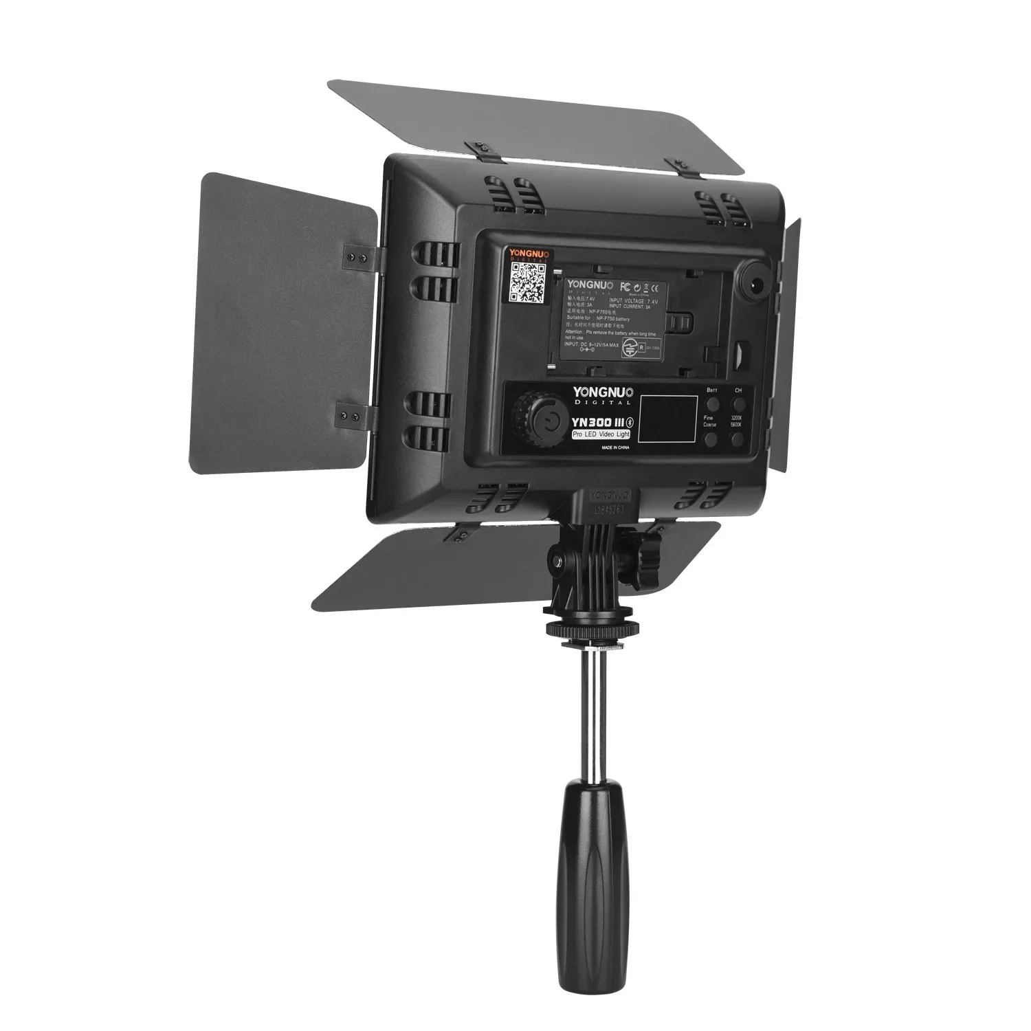 Yongnuo YN300 III YN300III LED 비디오 라이트 카메라 라이트, 이중 색상 3200k-5500K 무선 원격 조명, DV 캐논 니콘용