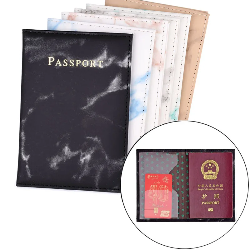 

Fashion Passport Cover Soft Pu Leather Multi Color Card Holder Passport Cover Travel Passport Holder Document Tickets Organizer