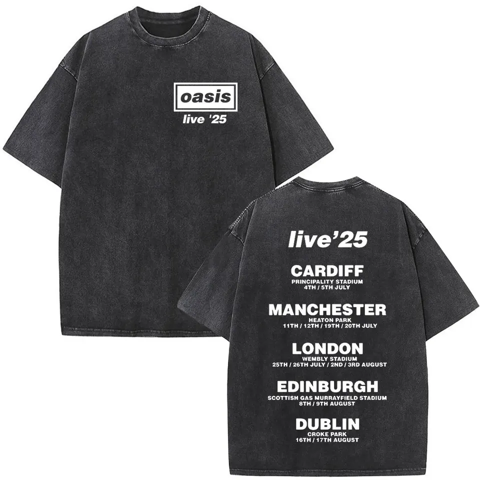 Rock Band O-Oasis Live 25 Tour Don't Look Back in Anger T