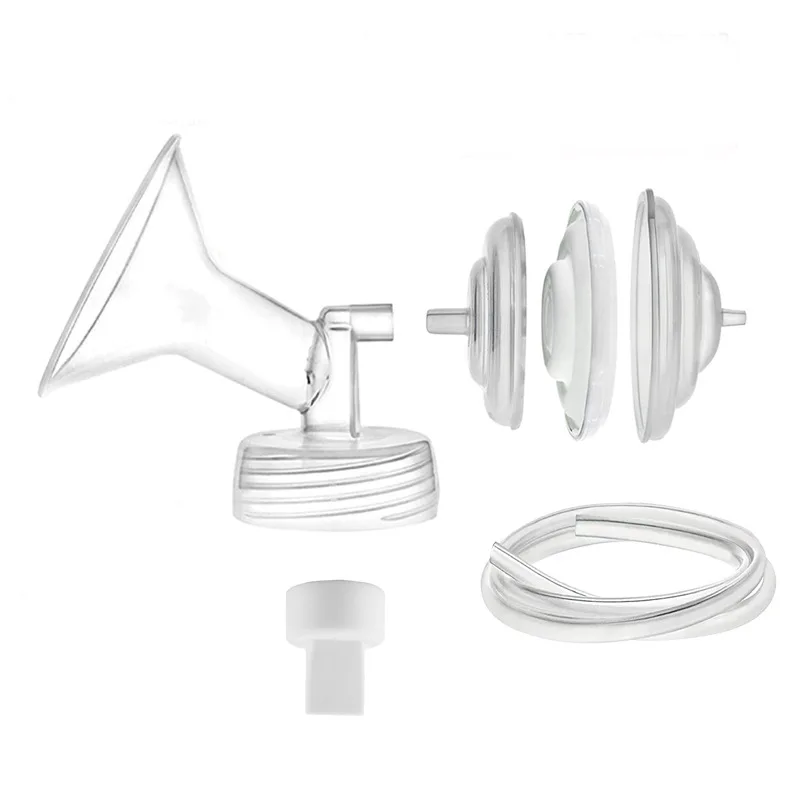 Duckbill Valve Breast Pump Accessories 6 Piece Set Compatible With Electric Breast Pump Silicone Valves