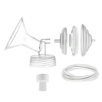 Duckbill Valve Compatible With Electric Breast Pump，Pump Parts/Breast Pump Accessories (6 Piece Set) 2