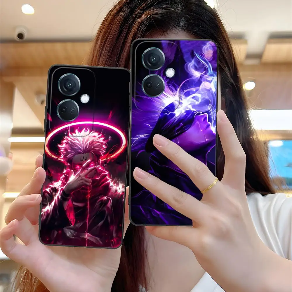 Jujutsu Kaisen Neon Colorful Phone Case with Pretty Printing Design