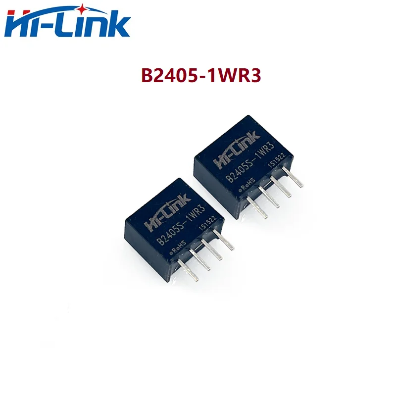 Hi-Link Hot 10pcs 1W B0505S-1WR3 200mA 5V to 5V 12V 1W Output B0512S-1WR3 B1205 Adjustable Isolation DC DC Power Supply Module 3
